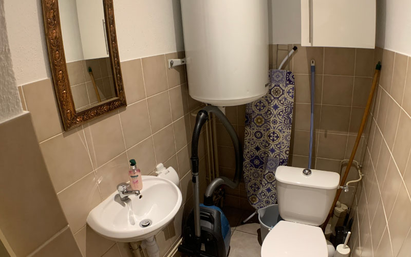 Photo des toilettes de l'appartement quatuor